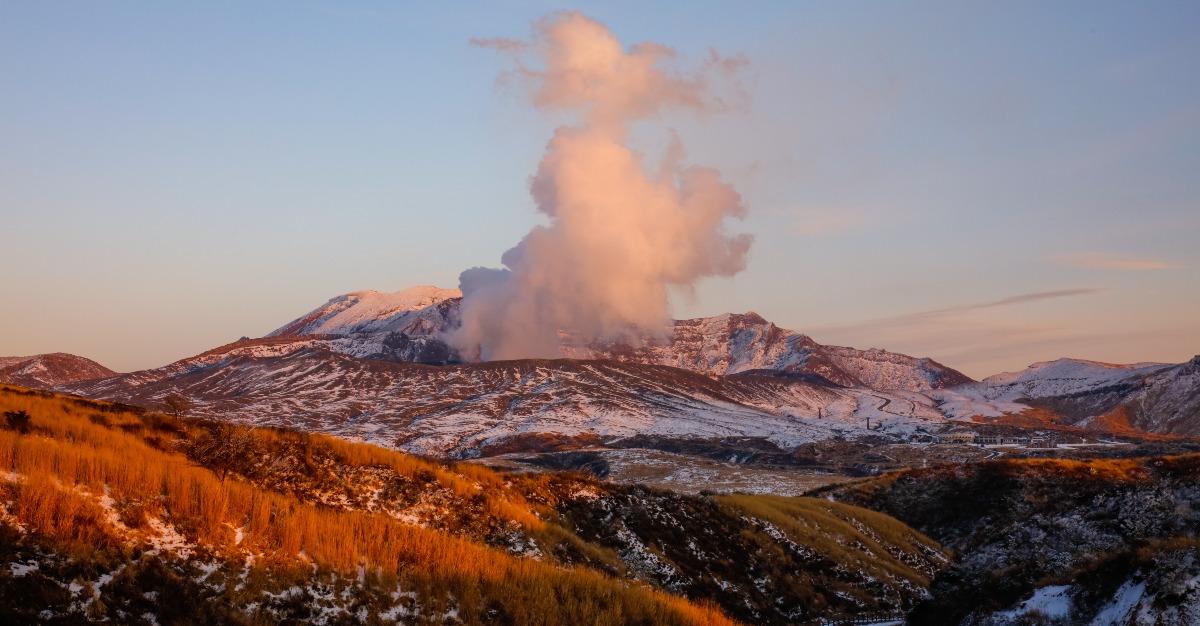 Mount Aso embraces the trending tourism, with paths to the volcano.