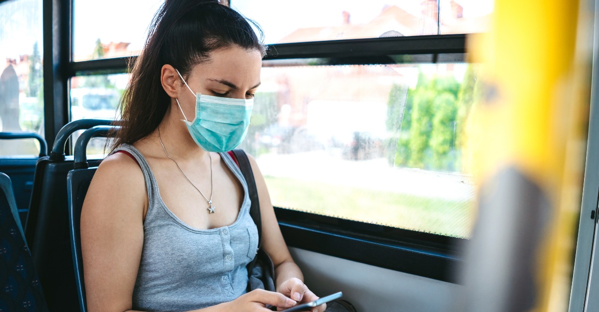 During the flu season and viral outbreaks, many people wear face masks to fight the virus.