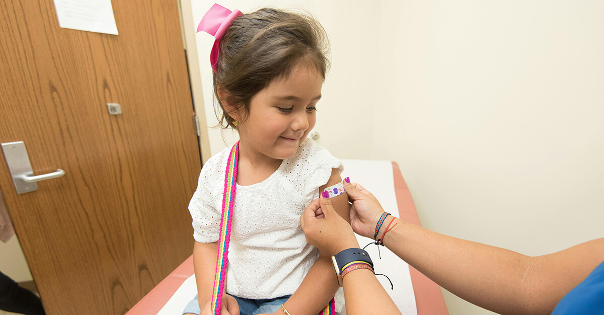 Childhood vaccination rates are declining in many regions.