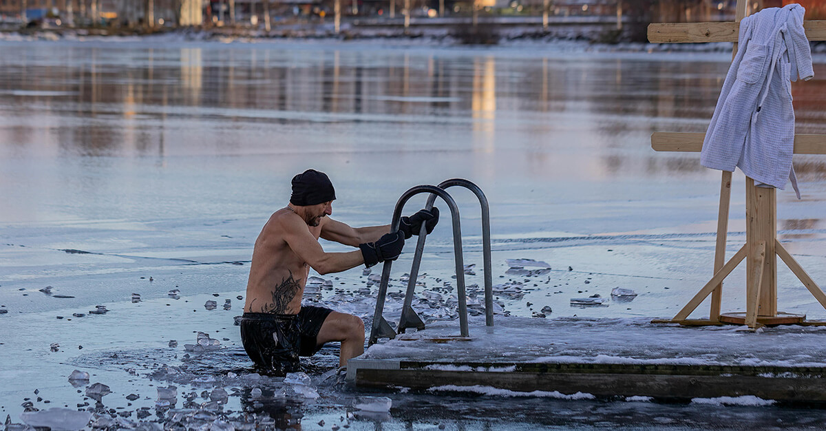 Cold water immersion is a growing trend.